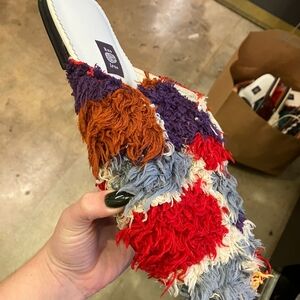 Colorful Textured Men's Sandals